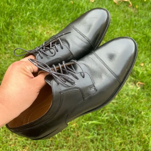 Johnston & Murphy Black Oxford Shoes Sleek Formal Design Johnston & Murphy | Shoes | Johnston Murphy Black Oxford  main image 4